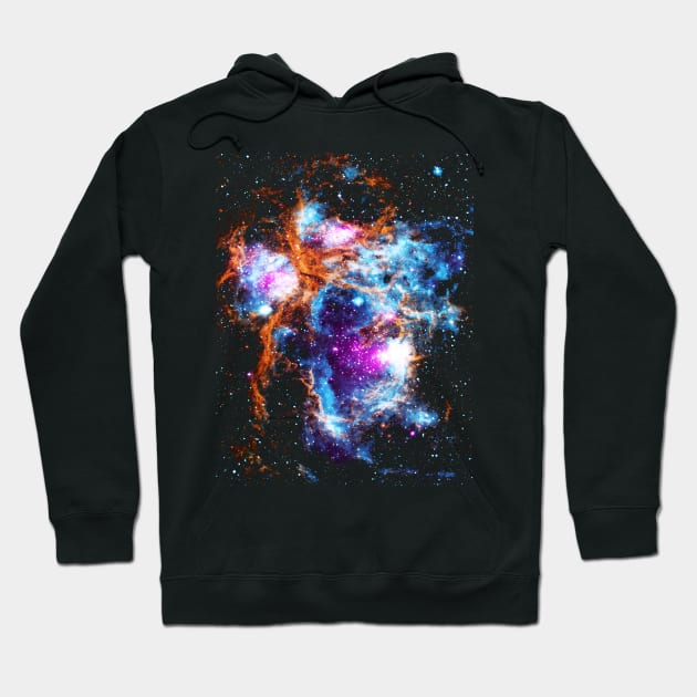 Cosmic Winter Hoodie by headrubble